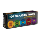 Frengie: 100 Fichas Poker Profesionales