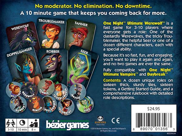 One Night Ultimate Werewolf (Inglés)