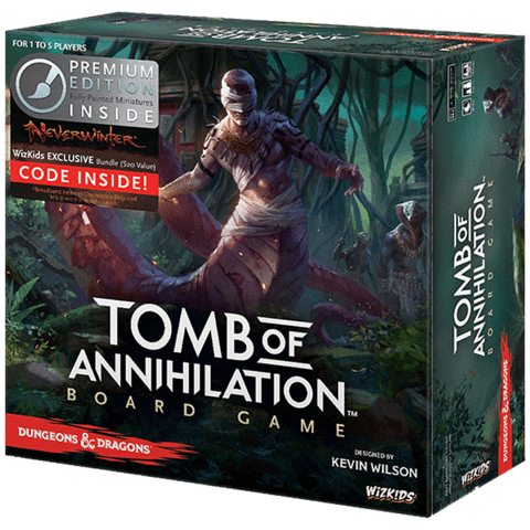 Dungeons & Dragons: Tomb Of Annihilation Board Game Premium