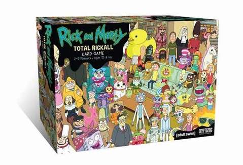 Rick & Morty: The Total Rickall Cooperative Card Game
